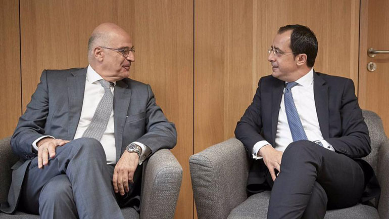 Σε εξέλιξη η τετραμερής συνάντηση των ΥΠΕΞ Κύπρου-Ελλάδας-Ισραήλ-Ηνωμένων Αραβικών Εμιράτων